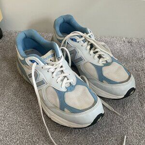 New balance 990 Made in USA white and blue - Size 11 womens 2A